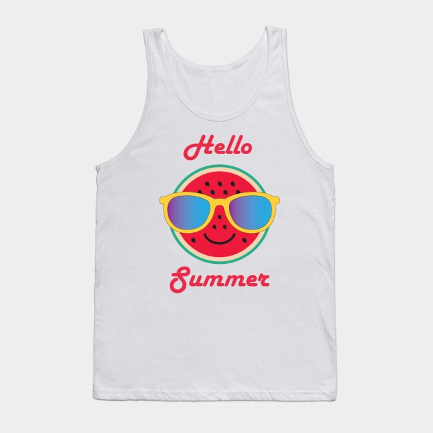 hello summer Tank Top by Amrshop87